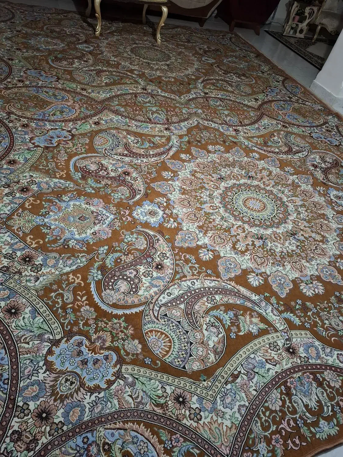 فرش ۹ متری وفرشی دوجفت ست بسیار زیبا|فرش|بندر انزلی, ساحل قو|دیوار