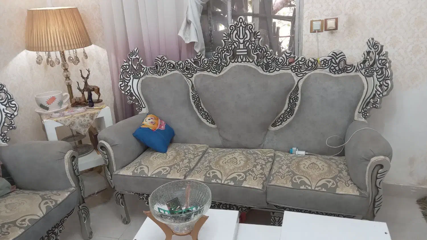 مبل هفت نفره|مبلمان خانگی و میز عسلی|رشت, کوی حسینی|دیوار