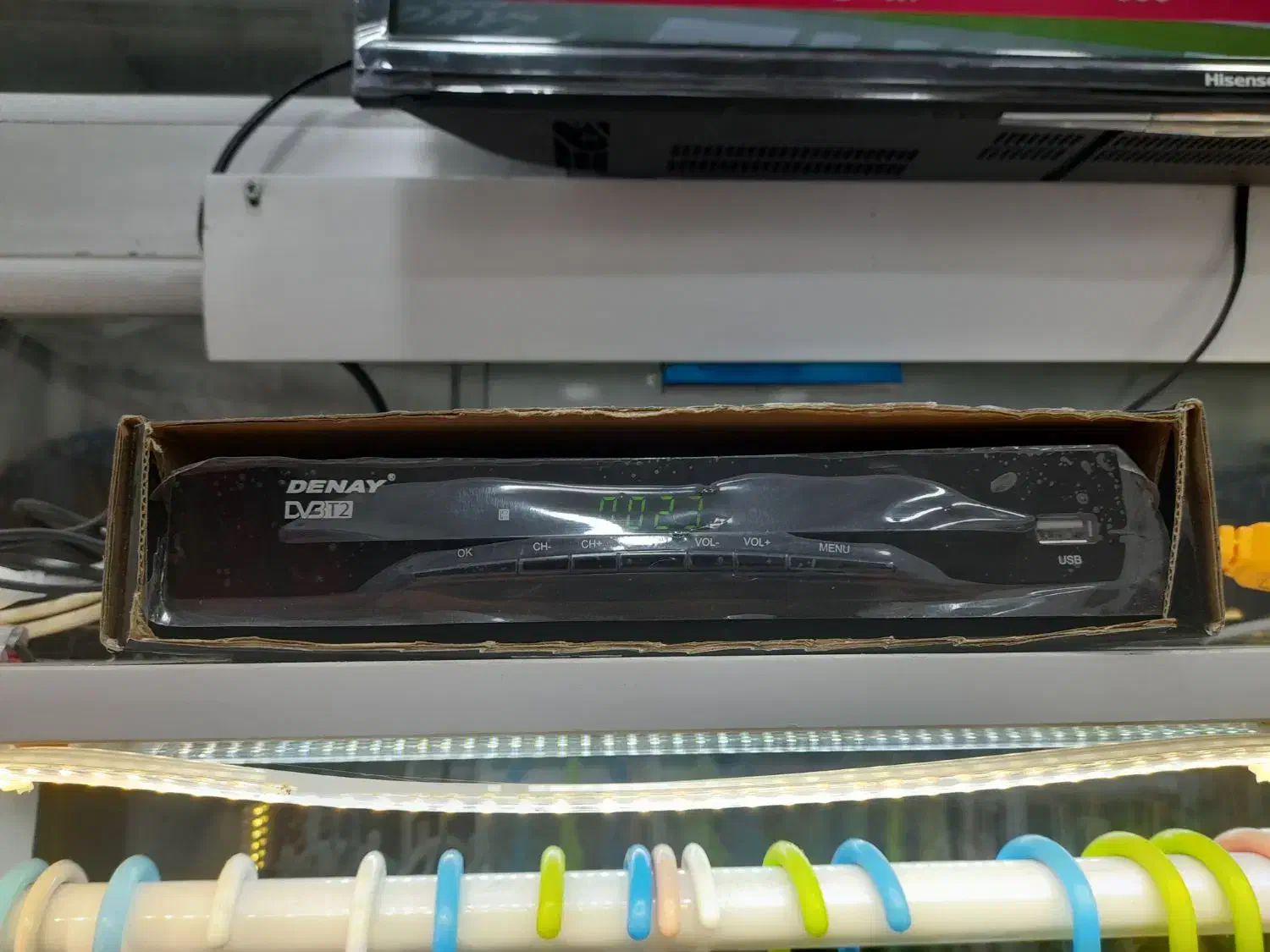 دستگاه دیجیتال دنای t2|تلویزیون و پروژکتور|رشت, معلولین|دیوار