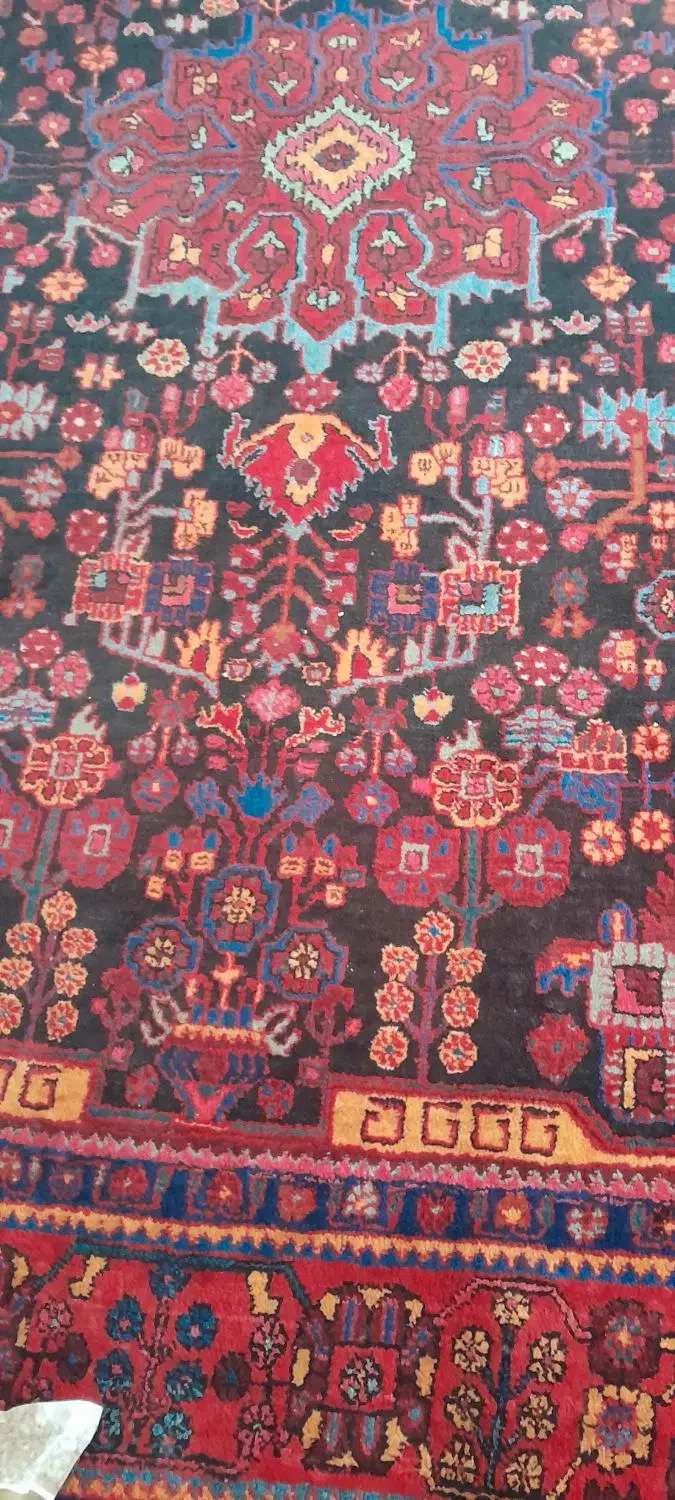 قالی دستبافت|فرش|نهاوند, |دیوار