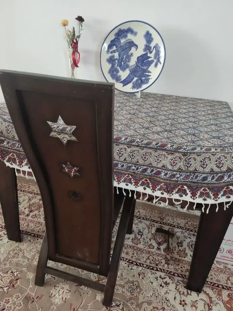میز ناهارخوری|میز و صندلی غذاخوری|فلاورجان, |دیوار