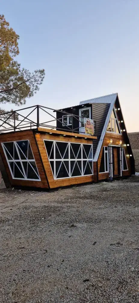 کانکس ویلایی پیش ساخته مدرن دوبلکس|مصالح و تجهیزات ساختمان|رشت, گیل|دیوار