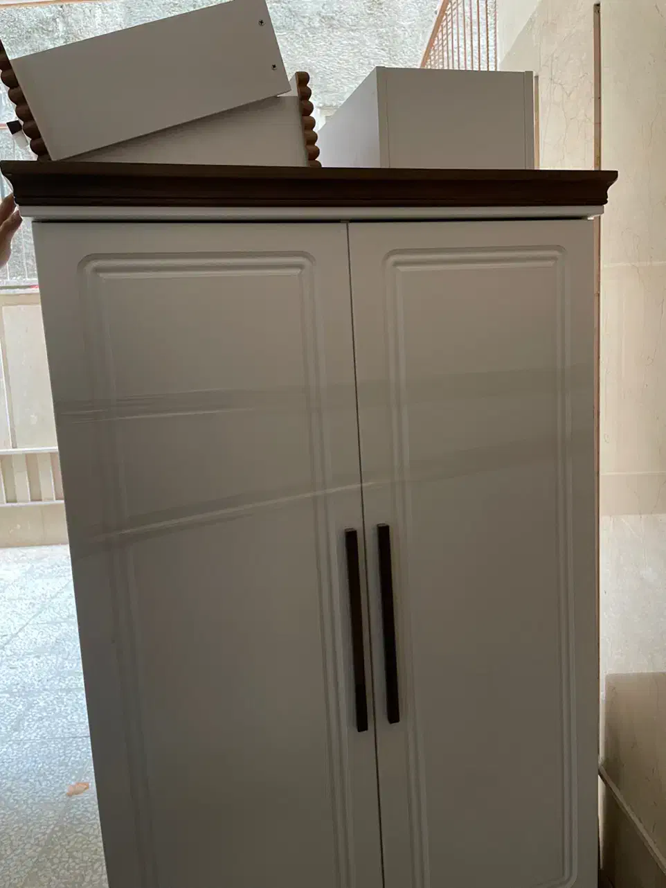 کمد دارای طبقه و رگال و کشو،درحد|جاکفشی، کمد، دراور|قزوین, |دیوار