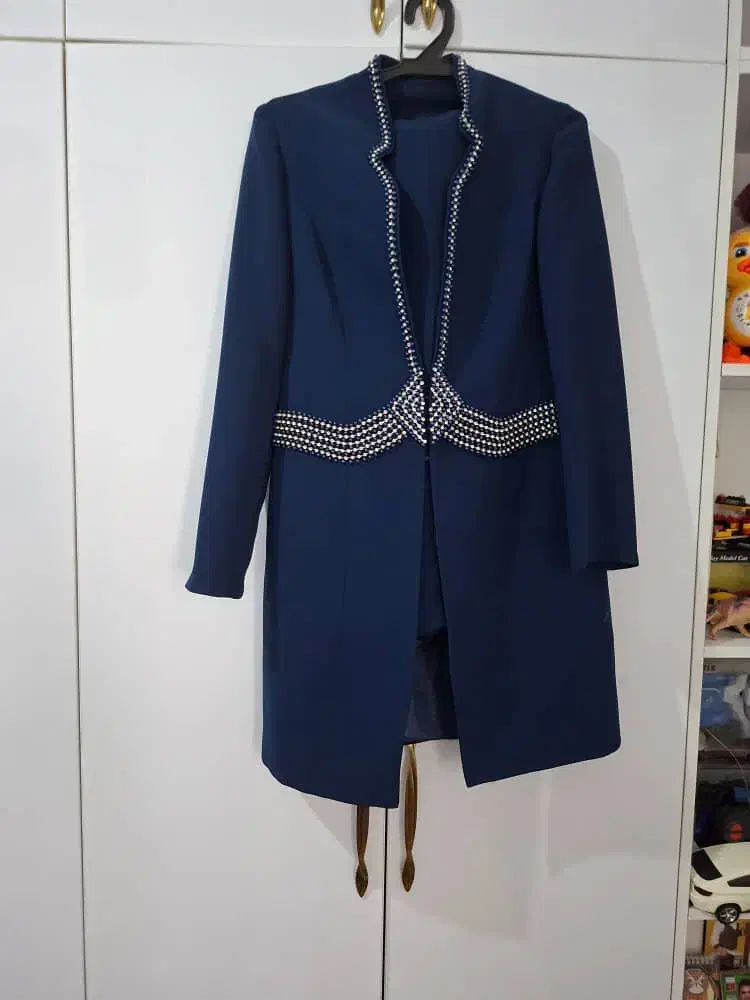 فروش کت و شلوار مجلسی به همراه تاپ|لباس|قزوین, |دیوار