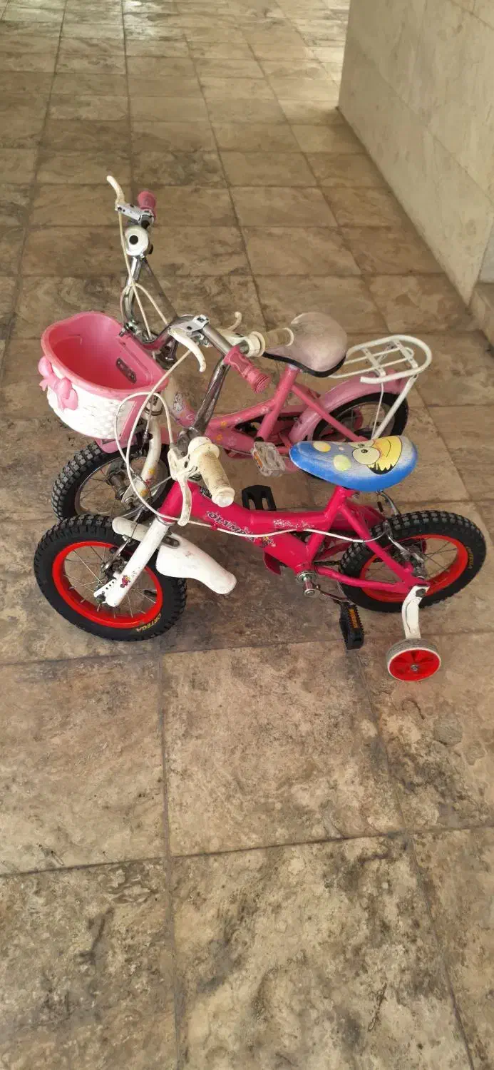 دوچرخه بچگانه ۲تا|دوچرخه، اسکیت، اسکوتر|کیش, |دیوار