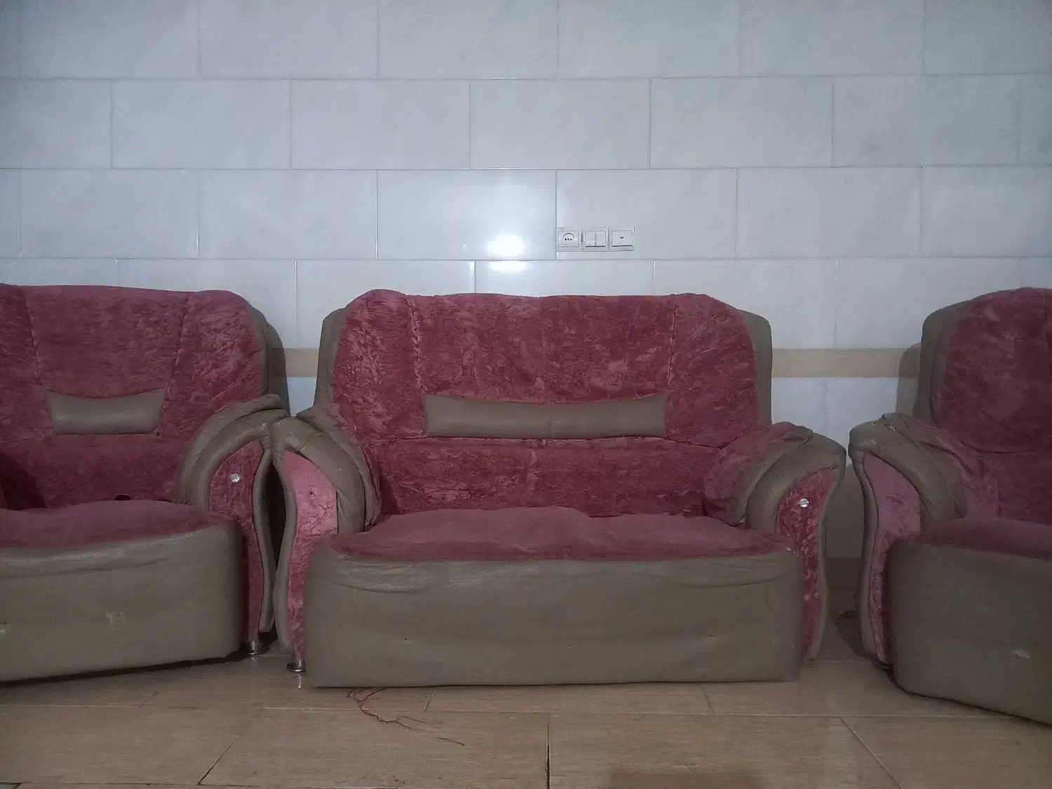 مبل راحتی هفت نفر|مبلمان خانگی و میز عسلی|بناب, |دیوار