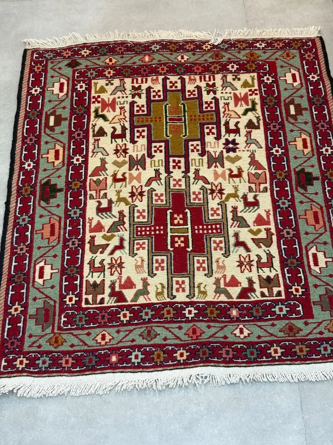 گلیم سوزنی شیراز|گلیم، جاجیم، گبه|تهران, دریا|دیوار