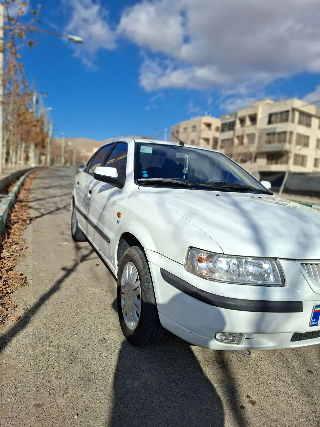 سمند LX سفید مدل 1400 فنی سالم کم کارکرد|خودرو سواری و وانت|خمین, |دیوار