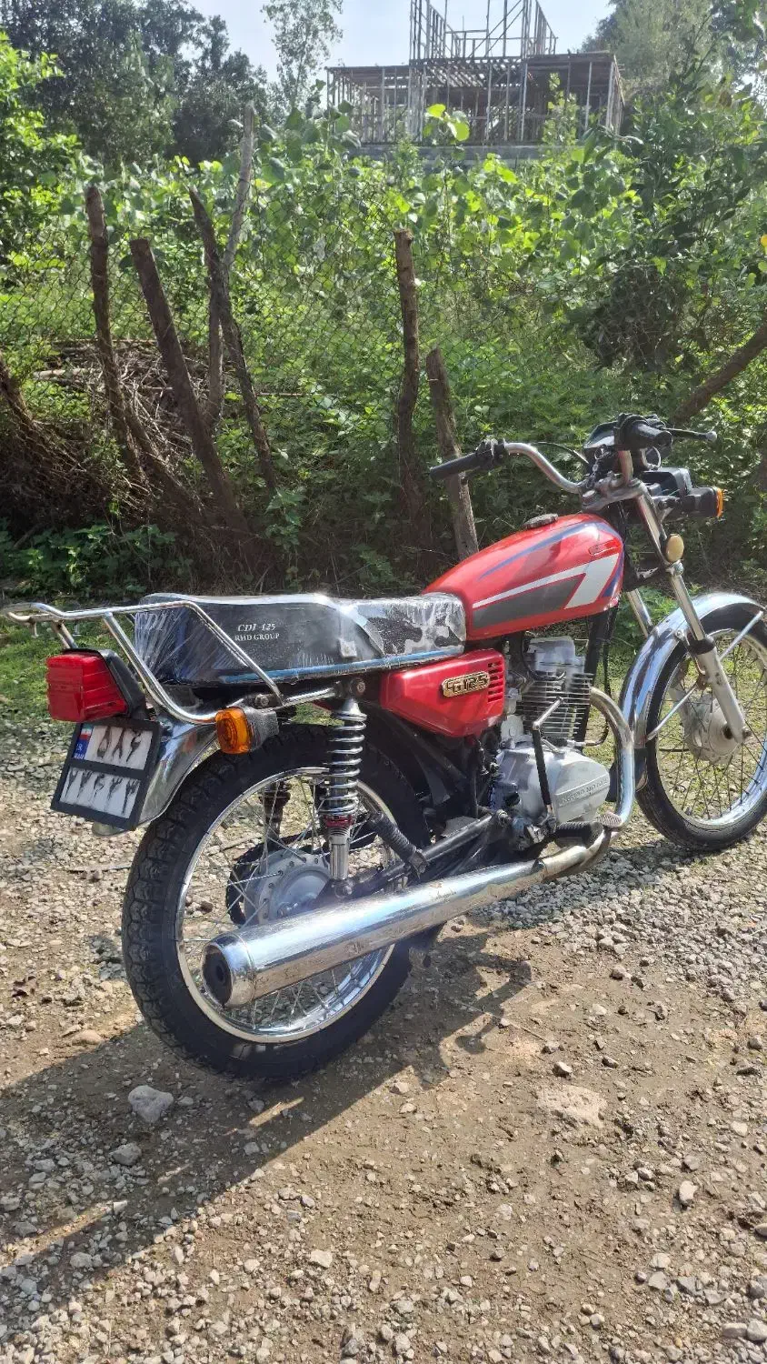 فروش موتور ۱۲۵ مدل ۱۳۸۸ پلاک ملی|موتورسیکلت|خوشرودپی, |دیوار