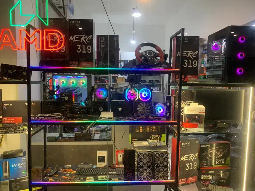 کارت گرافیک rx 570 4g biostar gaming|قطعات و لوازم جانبی رایانه|گرگان, |دیوار