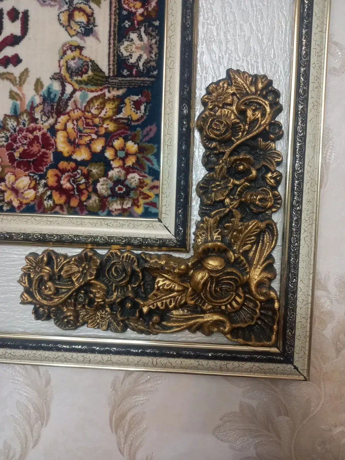 تابلو ماشینی در حد نو|تابلو فرش|تهران, والفجر (افسریه)|دیوار