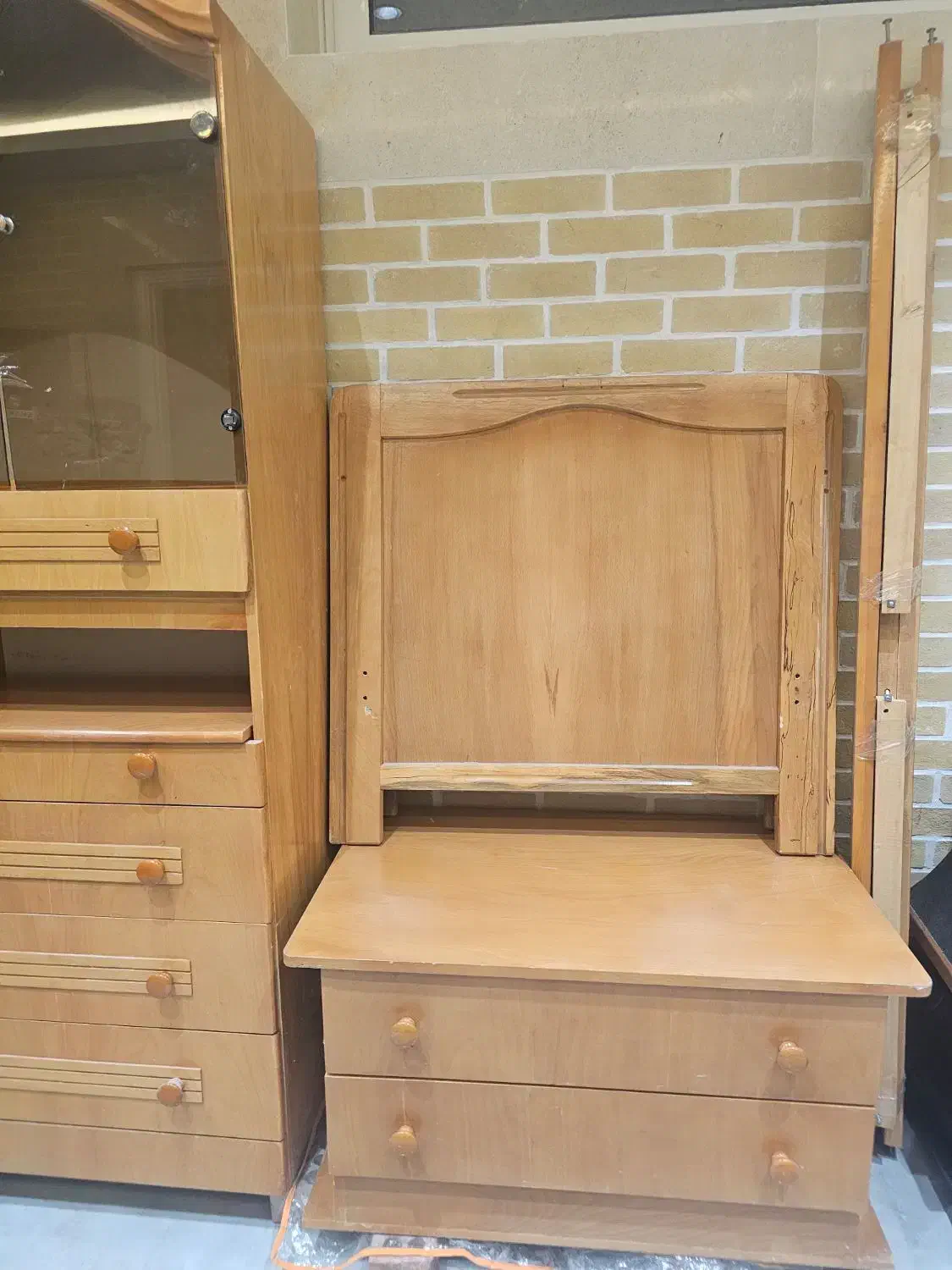 کمد وتخت کودک چهار تکه|اسباب و اثاث بچه|کرمان, |دیوار