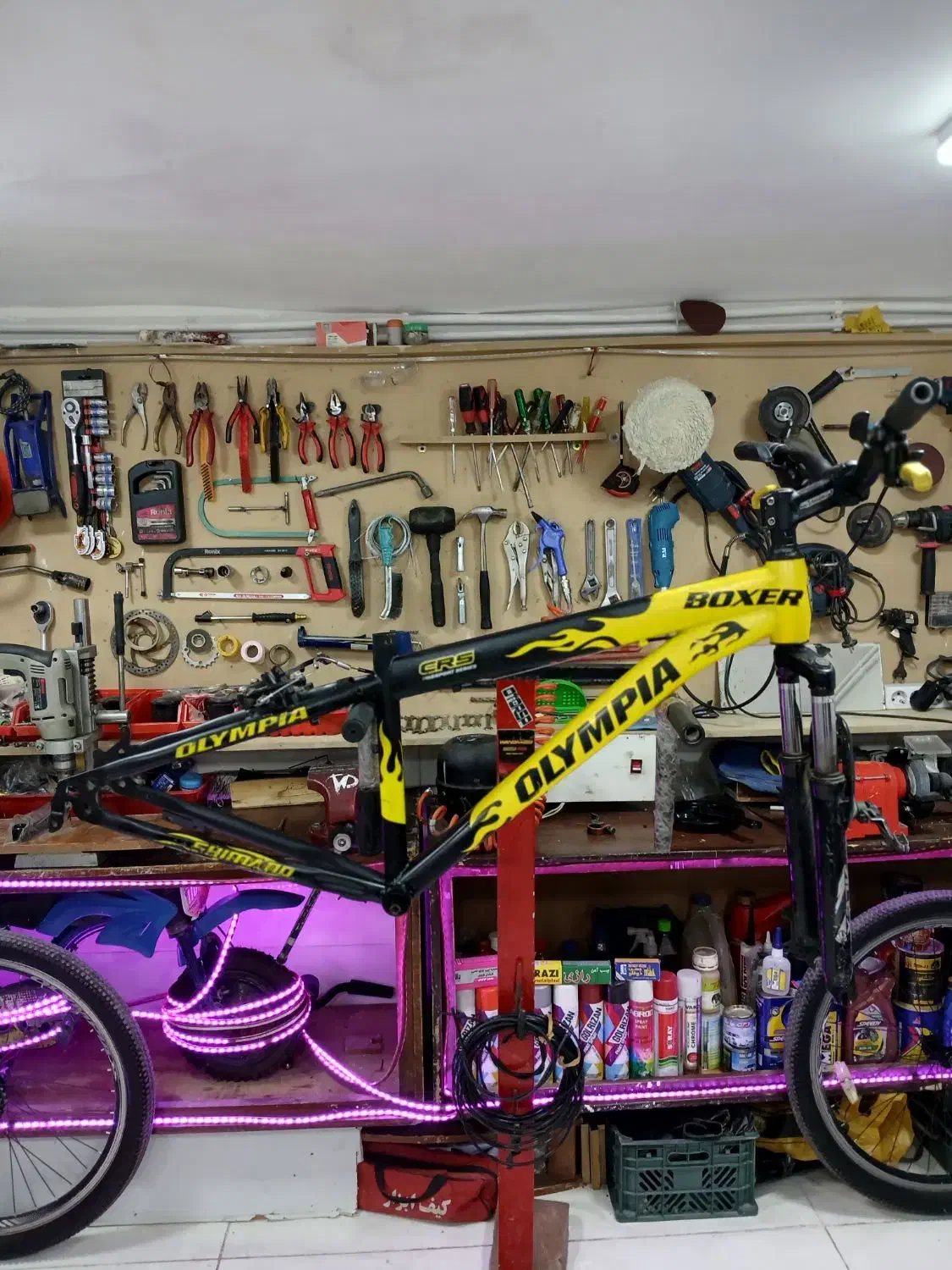 تعمیر + بازسازی + قطعات دوچرخه|دوچرخه، اسکیت، اسکوتر|اراک, |دیوار