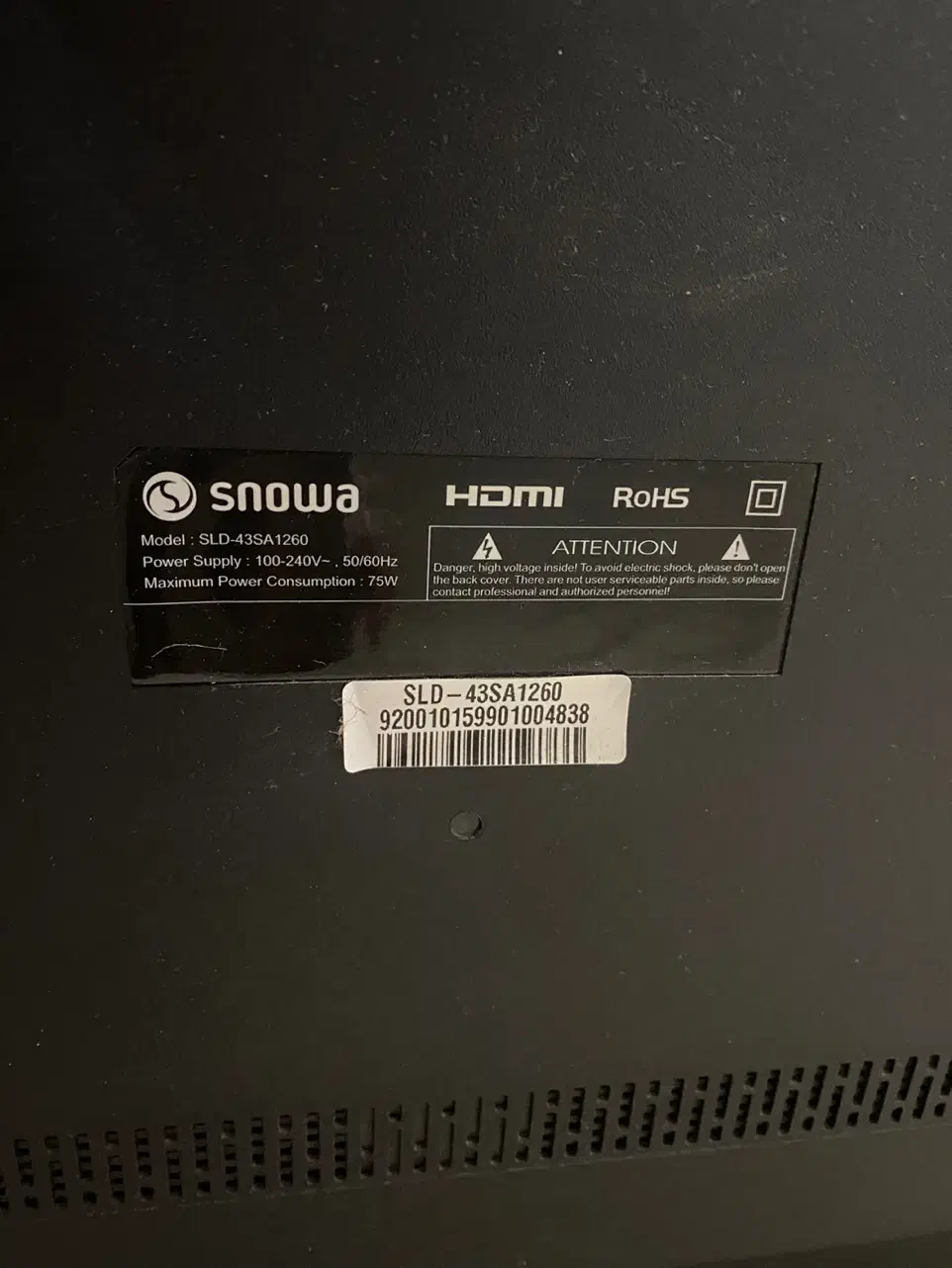 ال سی دی ضرب خورده|تلویزیون و پروژکتور|قم, پردیسان|دیوار