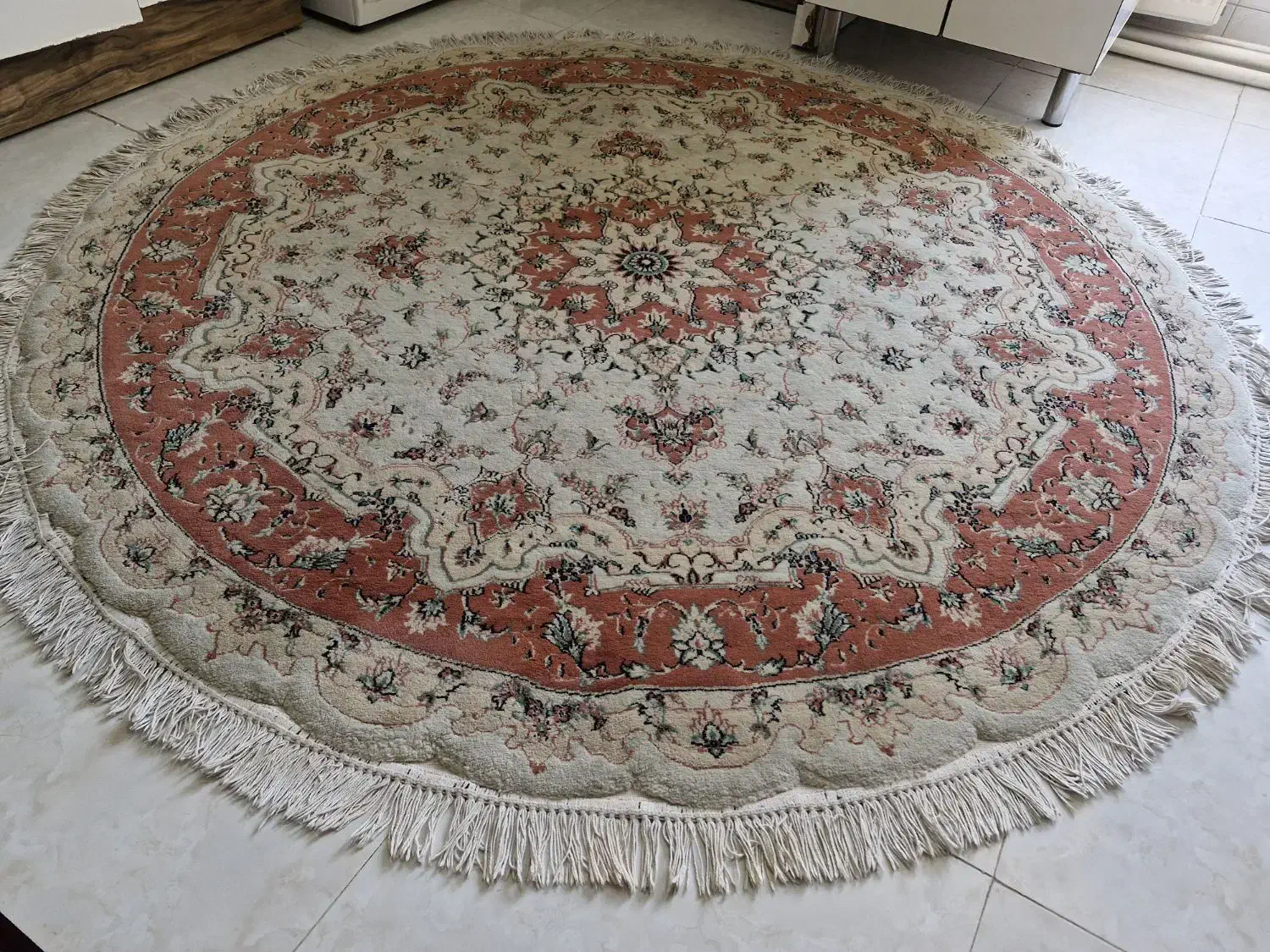 فرش ماشینی گرد۲×۲|فرش|تبریز, |دیوار