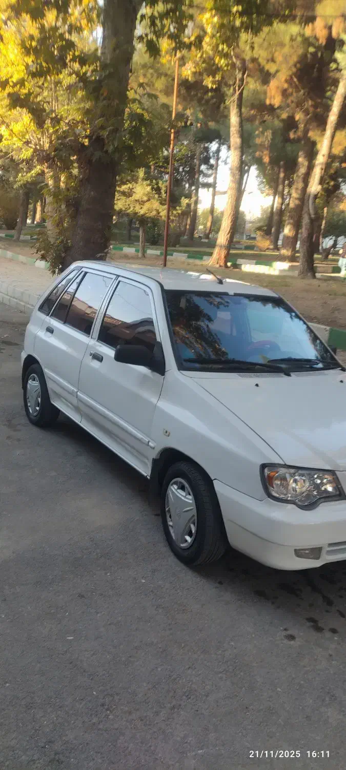 پراید ۱۱۱ سفید مدل ۹۰|خودرو سواری و وانت|بروجرد, |دیوار