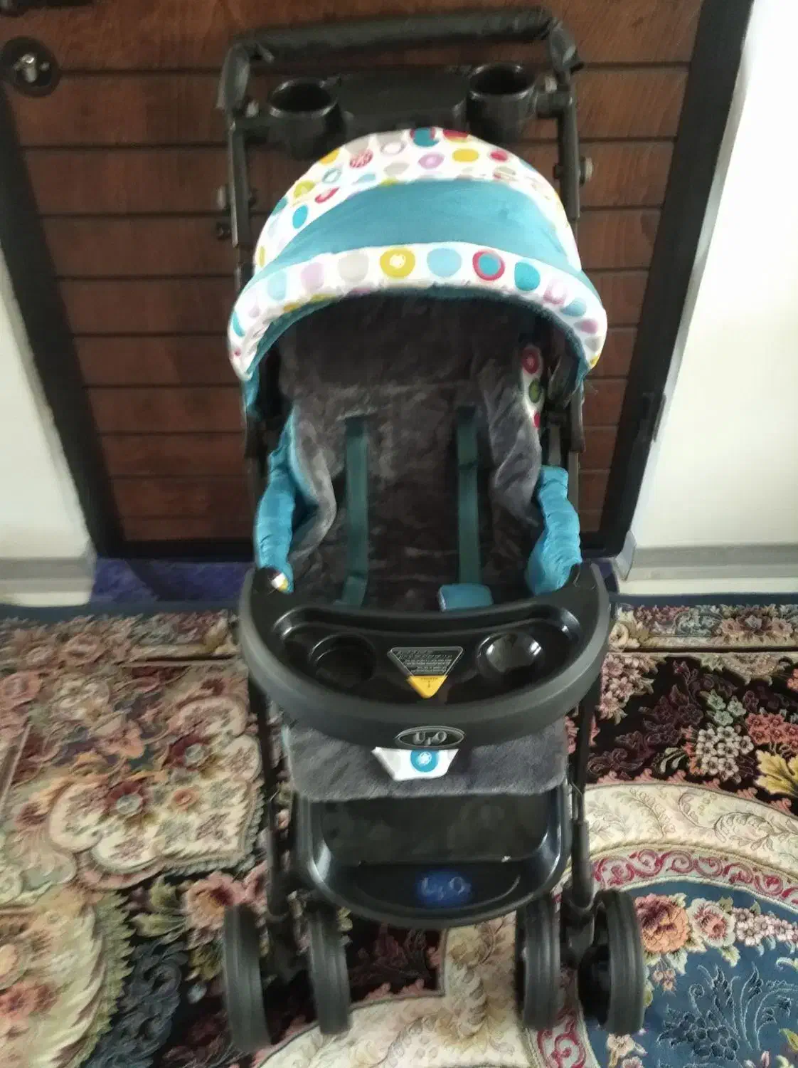 کالسکه و پشه بند گهواره نو برای سیسمونی|کالسکه و لوازم جانبی|ری, شهرک نظامی|دیوار