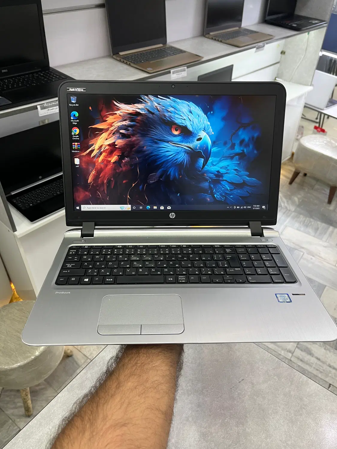 لپ تاپ hp 450 G3 با پردازنده قدرتمند در حد آکبند|رایانه همراه|همدان, |دیوار
