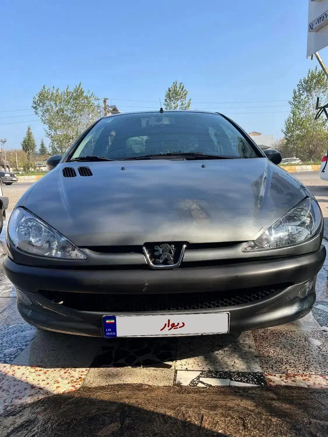 206 خاکستری درحد88|خودرو سواری و وانت|چالوس, |دیوار