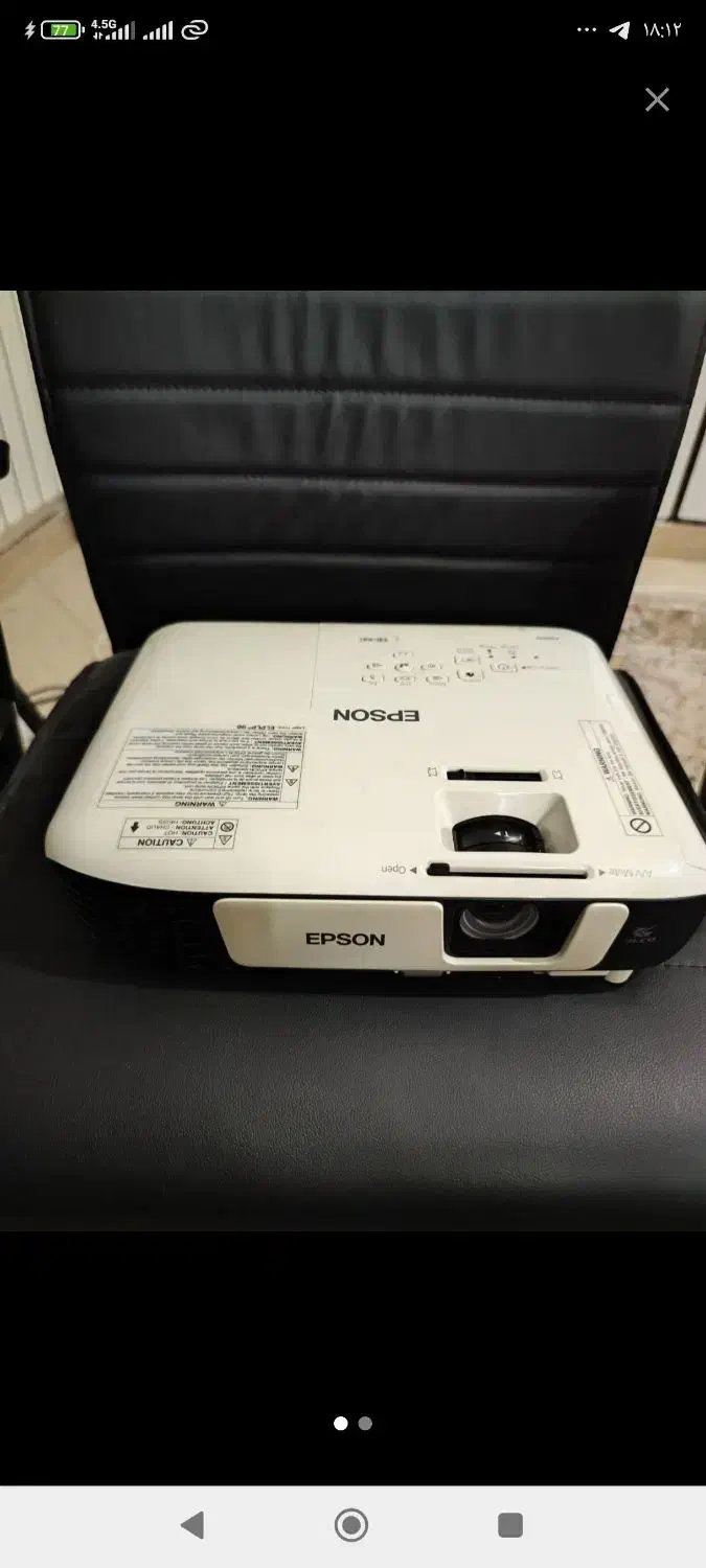 ویدیو پروژکتور  Epson Eb-X41|تلویزیون و پروژکتور|فردیس, شهرک ناز|دیوار