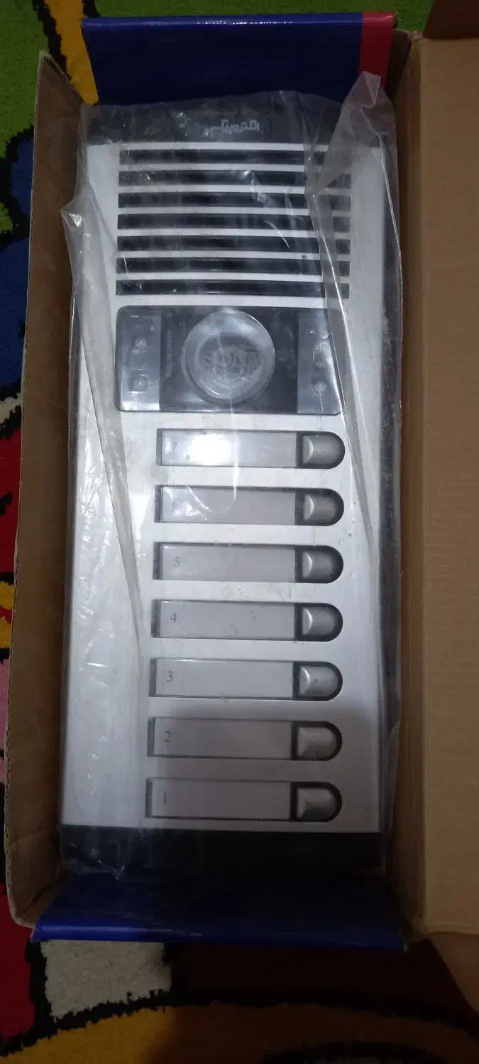 پنل آیفون تصویری|صوتی و تصویری|ابریشم, |دیوار