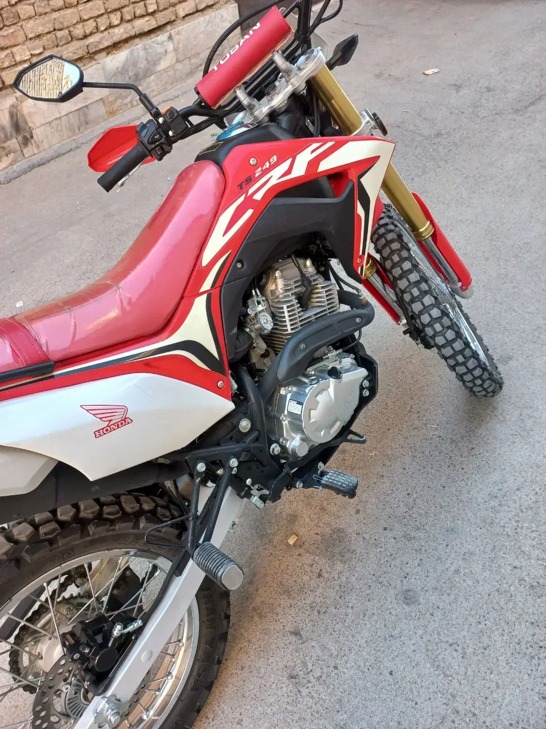 موتور تریل توسن باسل ۲۵۰|موتورسیکلت|اصفهان, خانه اصفهان|دیوار