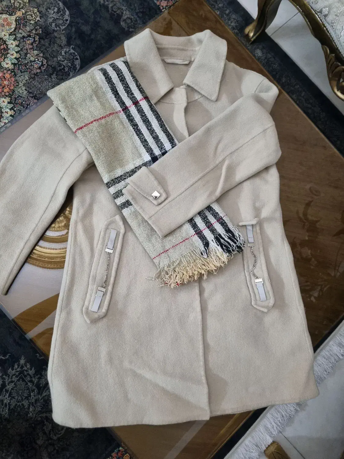 پالتو، هودی، سارافون، دامن کوتاه و بلوز|لباس|ماهدشت, |دیوار