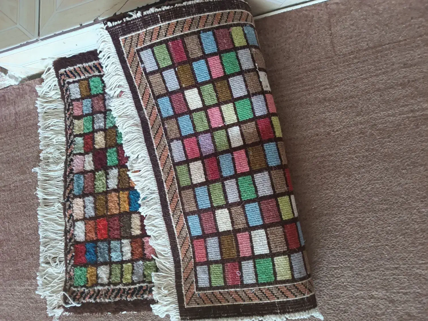 دم دری دست باف|فرش|مشهد, انقلاب|دیوار