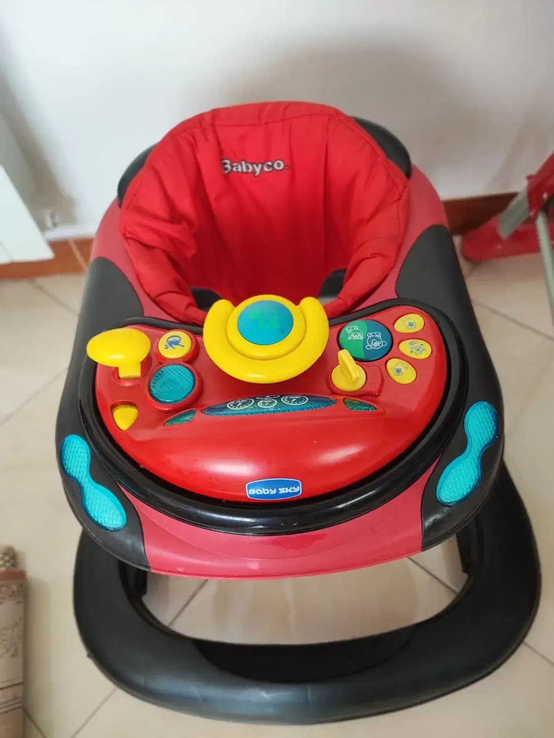 ست کالسکه ، کریر،روروئک،میز غذا  برند baby co|کالسکه و لوازم جانبی|کرج, محمد آباد|دیوار