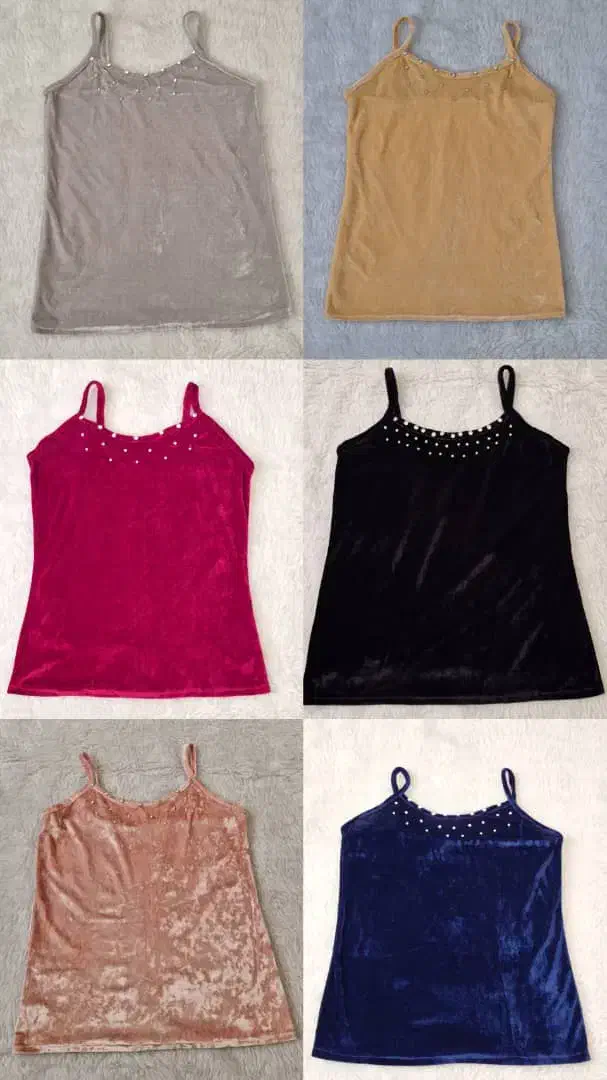 تاپ مخمل فول نگین دست دوز|لباس|جهرم, |دیوار