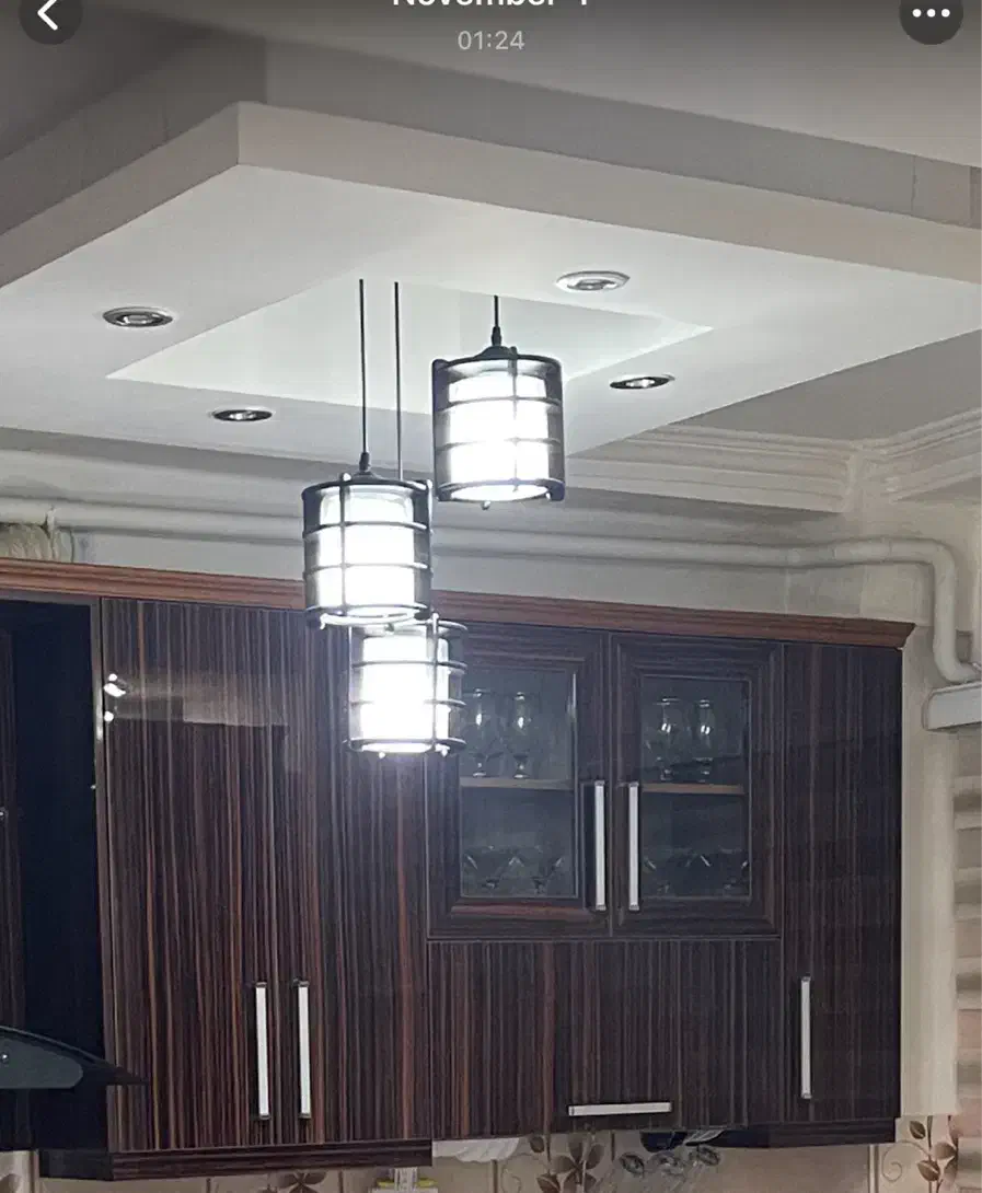 لوستر سه تیکه|لوستر و چراغ آویز|رشت, گلسار|دیوار