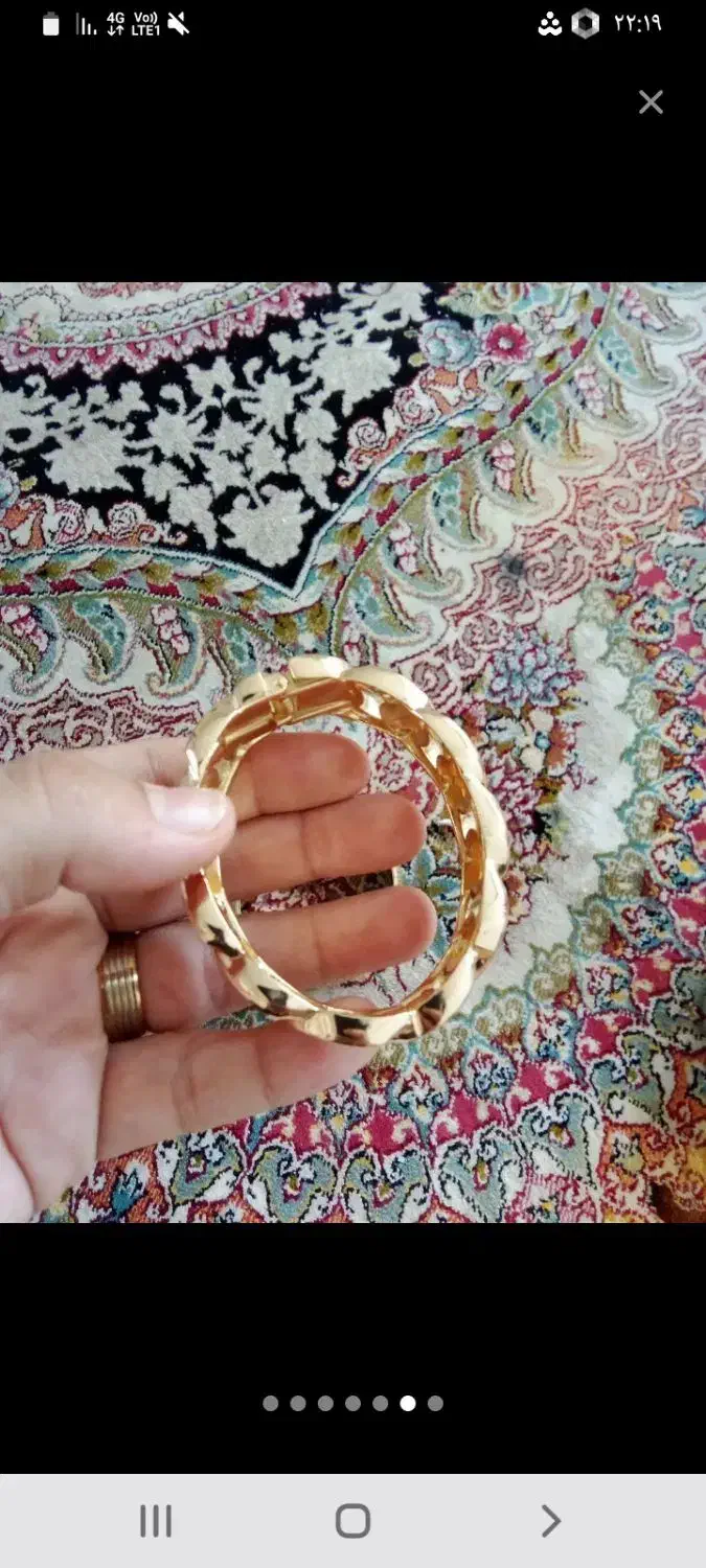 دستبند طلاروس رنگ ثابت|بدلیجات|نیشابور, رحیم آباد|دیوار