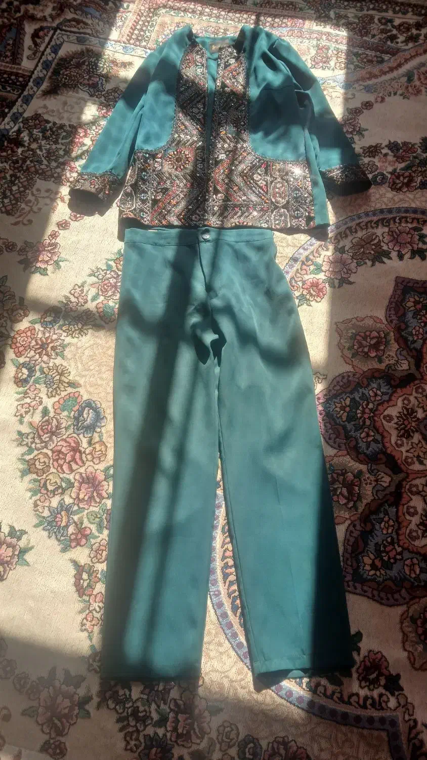 کت شلوار زنانه بسیار زیبا وخوشرنگ|لباس|کوهرنگ, |دیوار