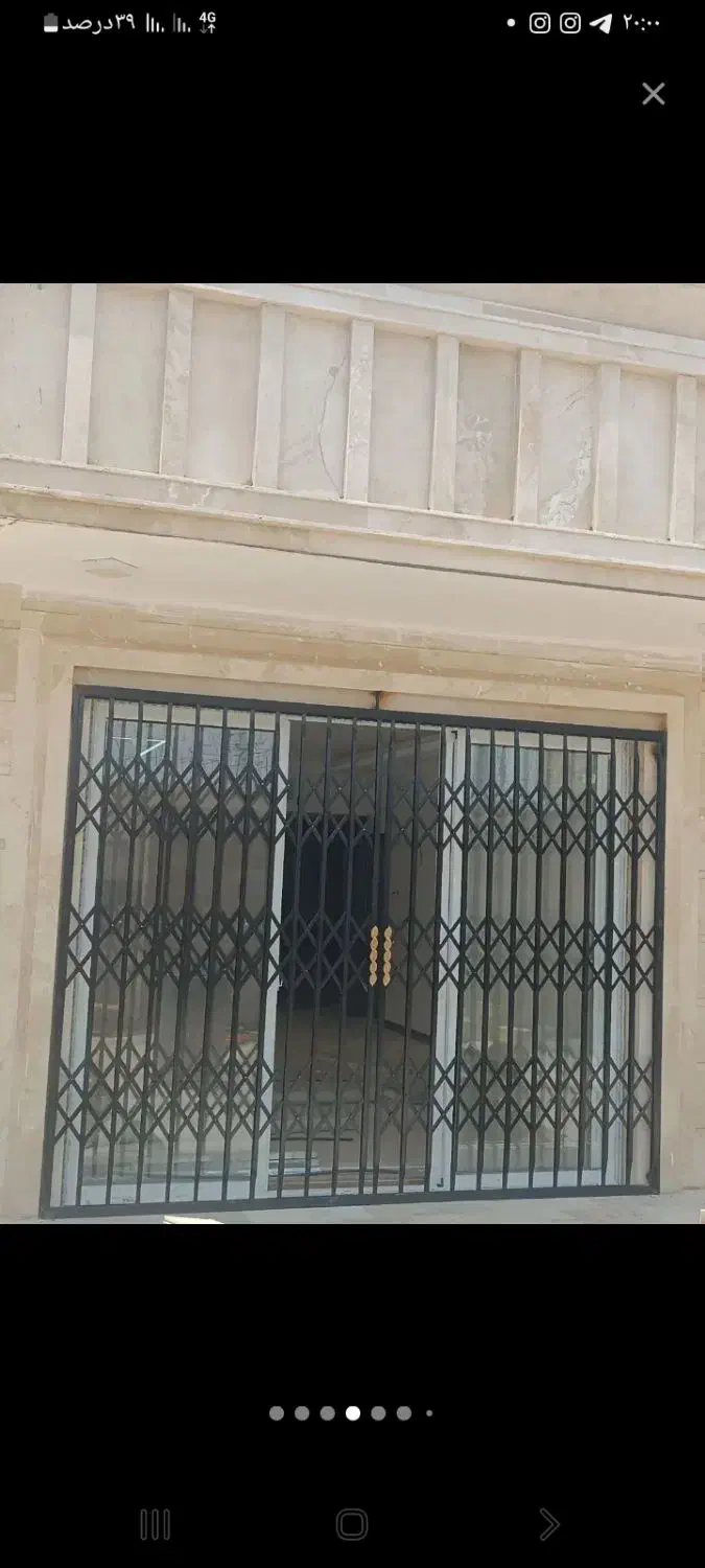 درب آکاردئونی ، درب باغی ، ویلا ، حفاظ|مصالح و تجهیزات ساختمان|فلاورجان, |دیوار