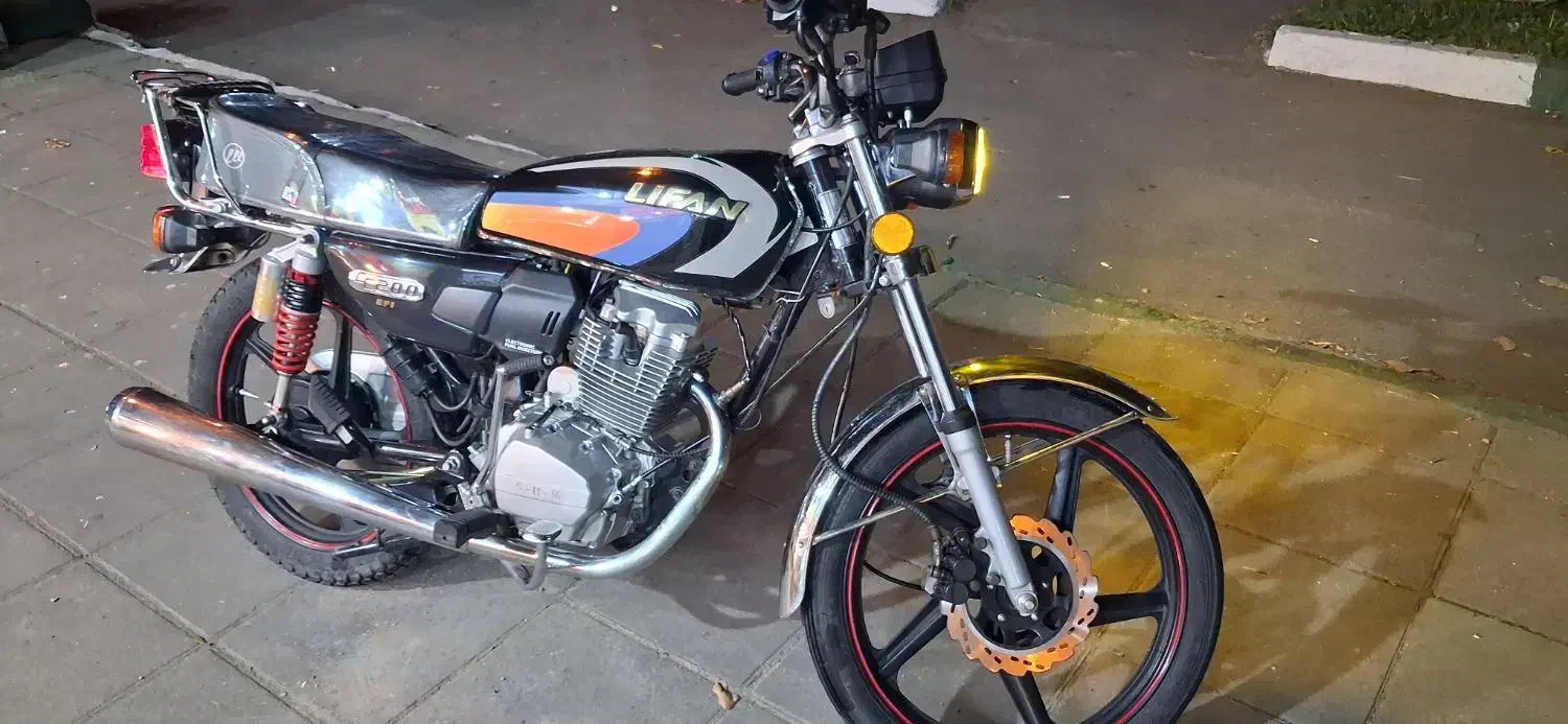 هندا ۲۰۰ لیفان|موتورسیکلت|رشت, آب و برق|دیوار