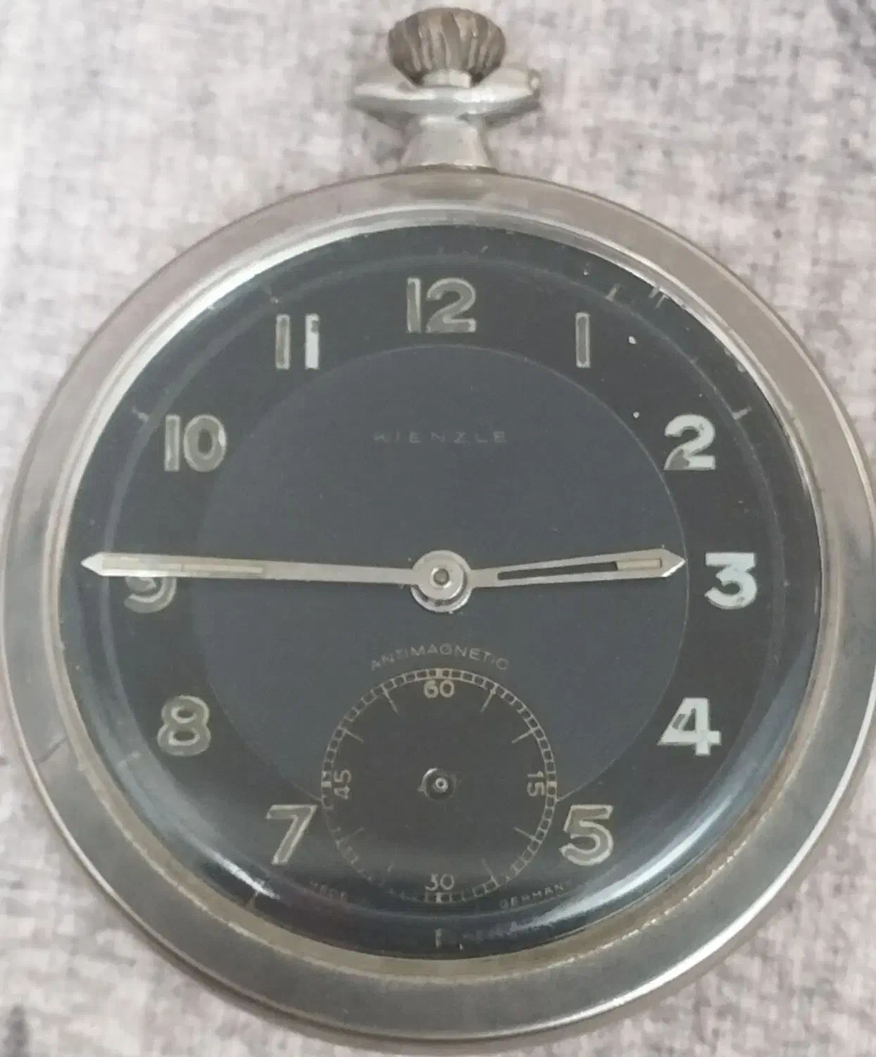 ساعت جیبی کنزل اصل آلمان قدیمی|کلکسیون اشیاء عتیقه|ابهر, |دیوار