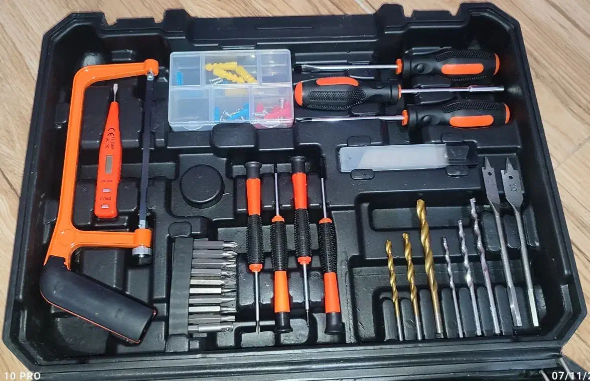 ست دریل گیربکسی و ابزار ۱۰۰ عددی|ابزارآلات|رشت, قاسمیه|دیوار