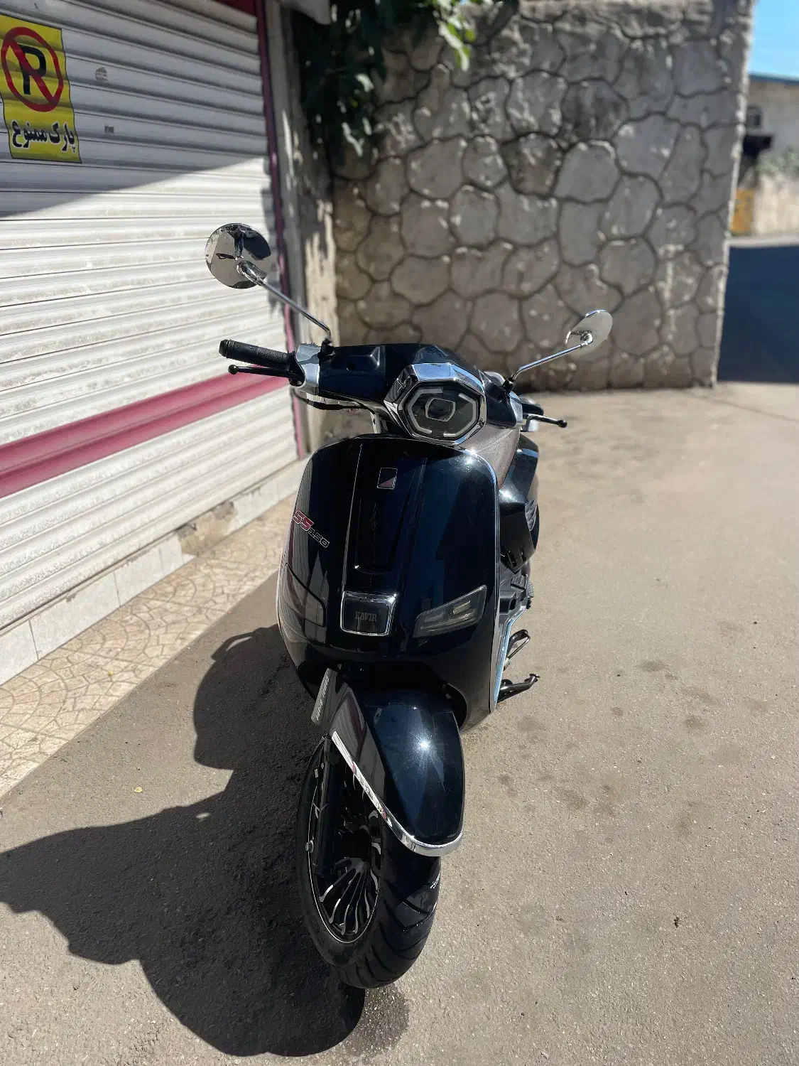 طرح وسپا کویر s5 سند تک برگ گلسار|موتورسیکلت|رشت, گلسار|دیوار