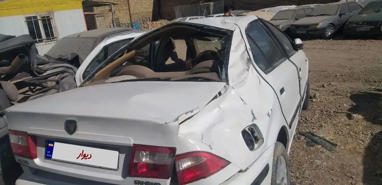 سمند مدل ۸۹ ال ایکس موتور روشن تصادفی توافقی|خودرو سواری و وانت|کرمانشاه, |دیوار