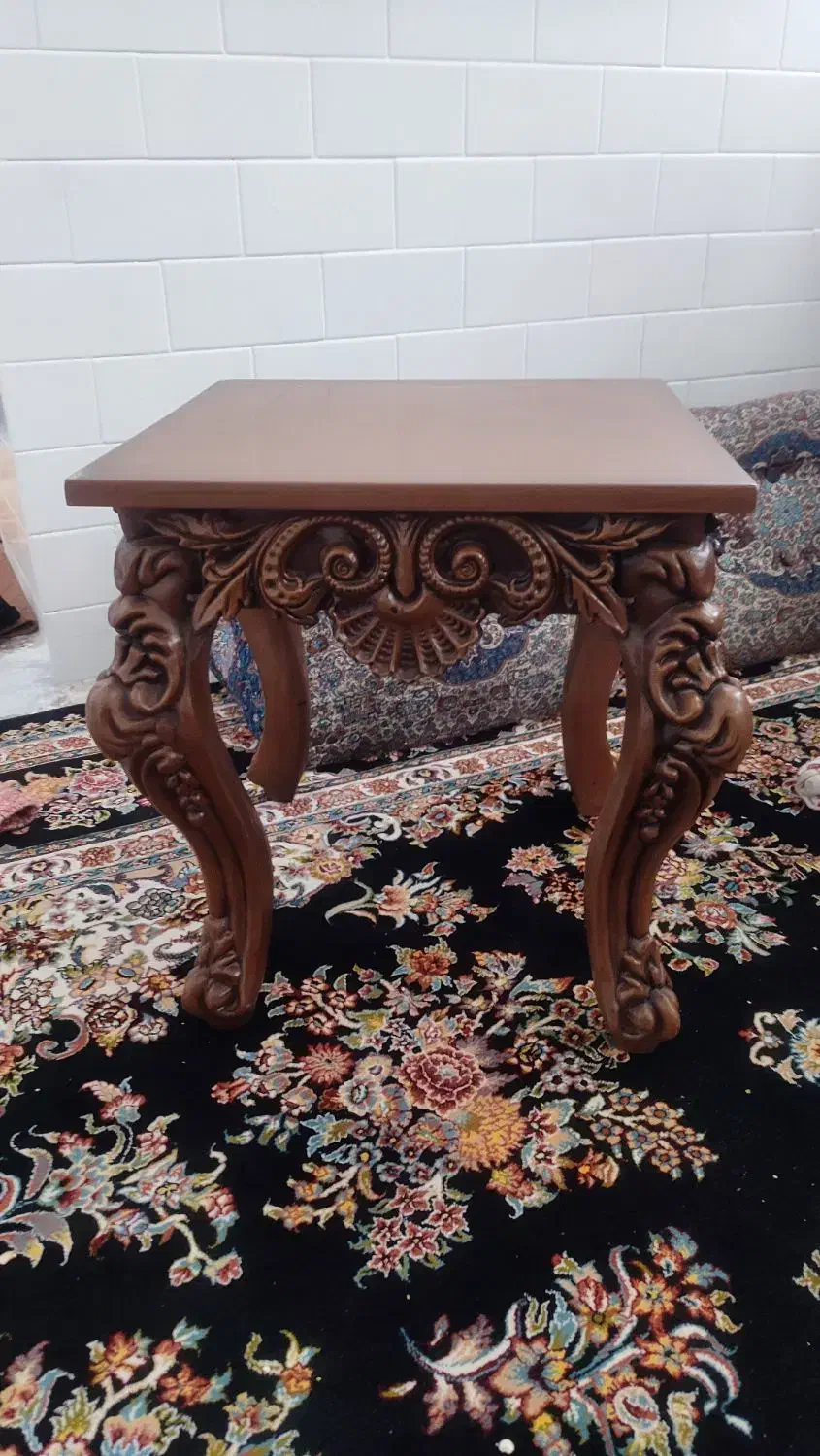 جلو مبلی و دوتا عسلی|مبلمان خانگی و میز عسلی|خرمآباد, |دیوار