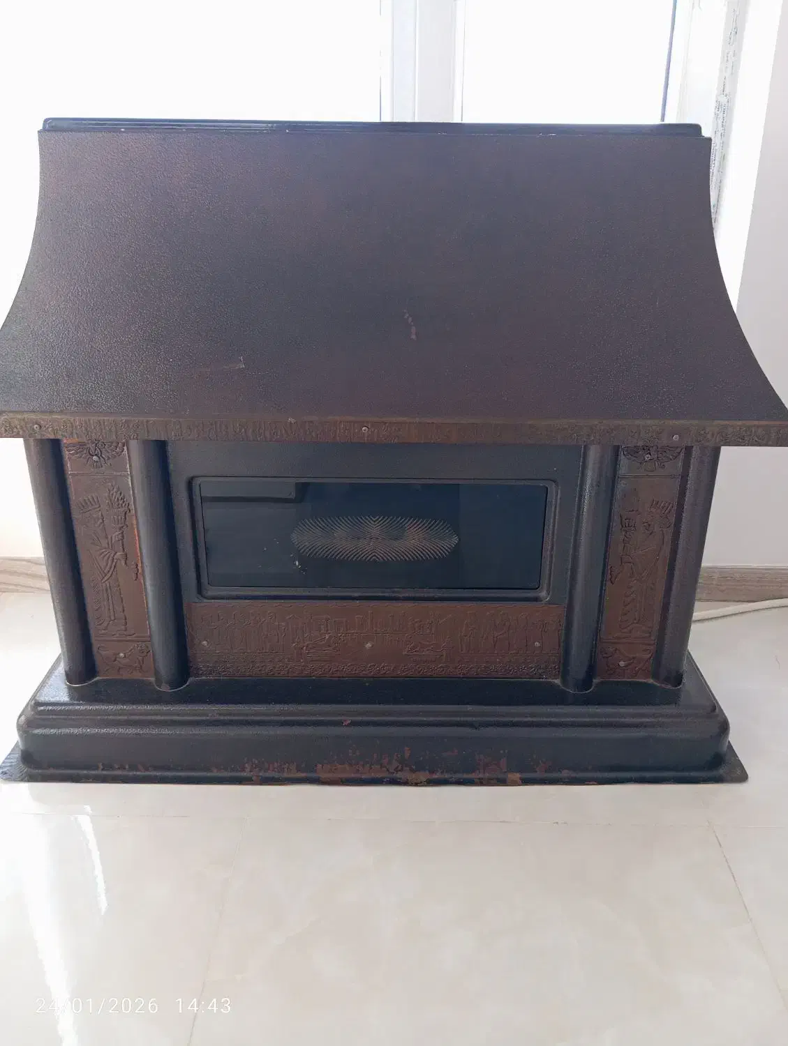 بخاری گازی|بخاری، هیتر، شومینه|آبدانان, |دیوار