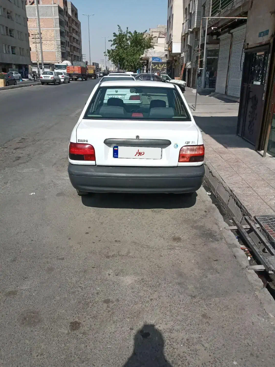 پراید سفید  مدل  ۹۱|خودرو سواری و وانت|تهران, نعمت‌آباد|دیوار