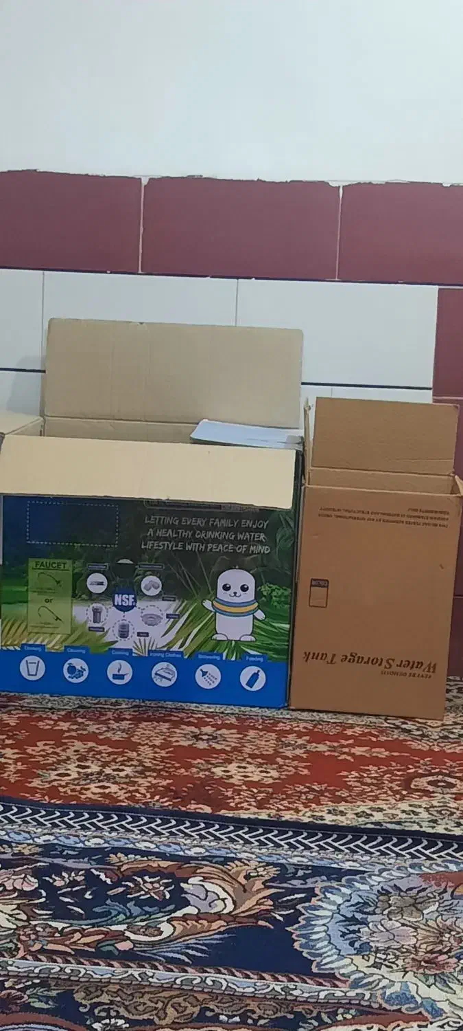 کارتون تصفیه خانگی|آب‌سردکن و تصفیه آب|بندر ماهشهر, |دیوار