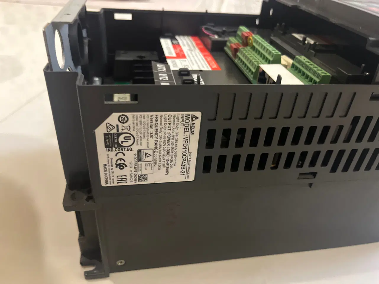 درایو دلتا 11kw اینورتور اینورتر cnc plc|ماشینآلات صنعتی|مشهد, احمدآباد|دیوار