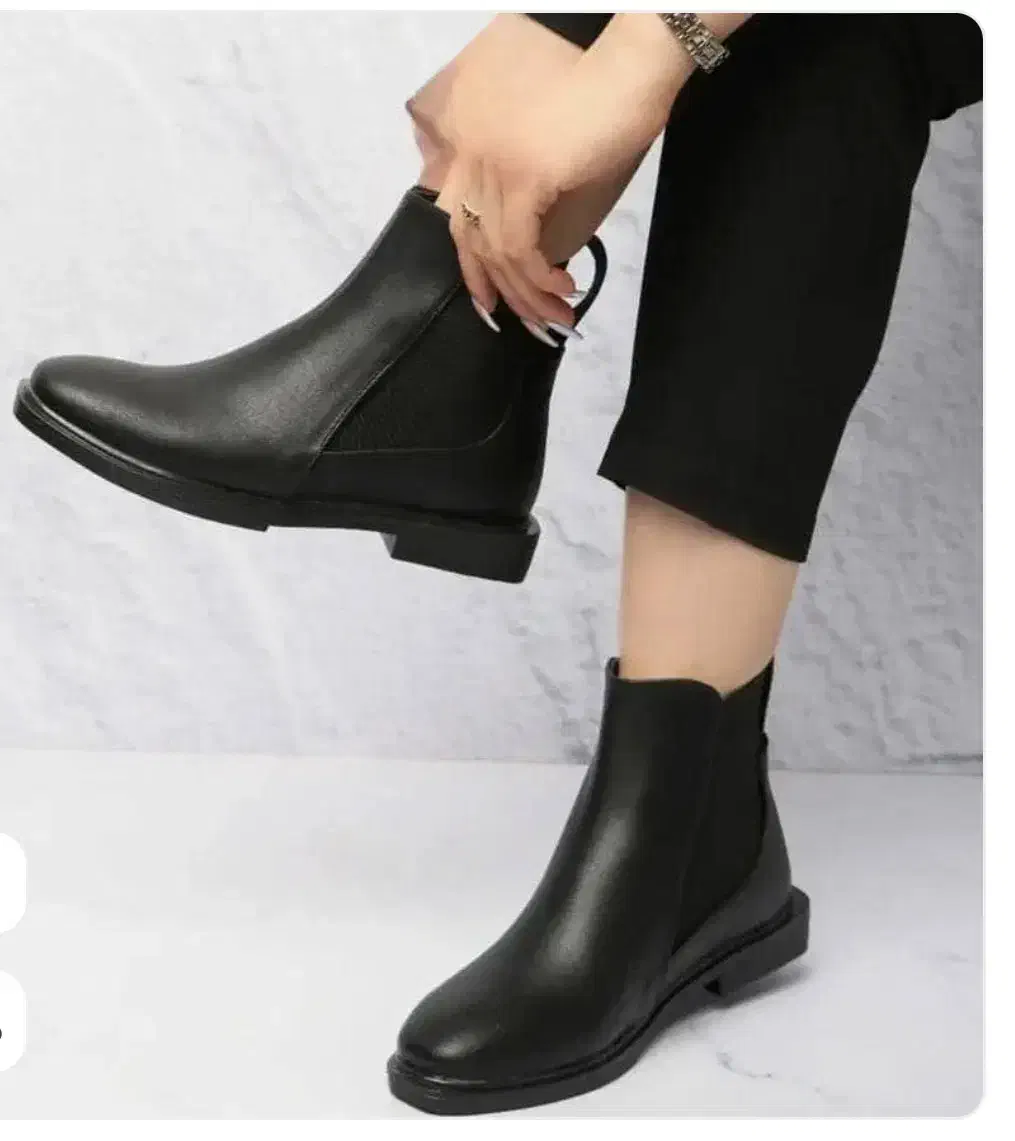 بوت بغل کش مشکی ۳۸ چرم|کیف، کفش، کمربند|تهران, شمیراننو|دیوار