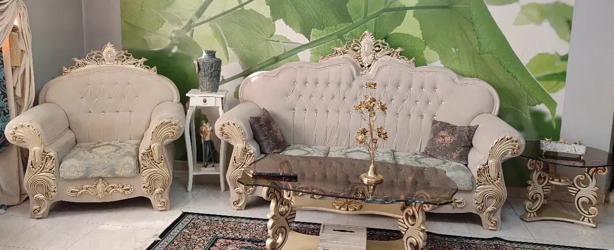 مبل ۷ هفت نفره|مبلمان خانگی و میز عسلی|مشهد, شهرآرا|دیوار