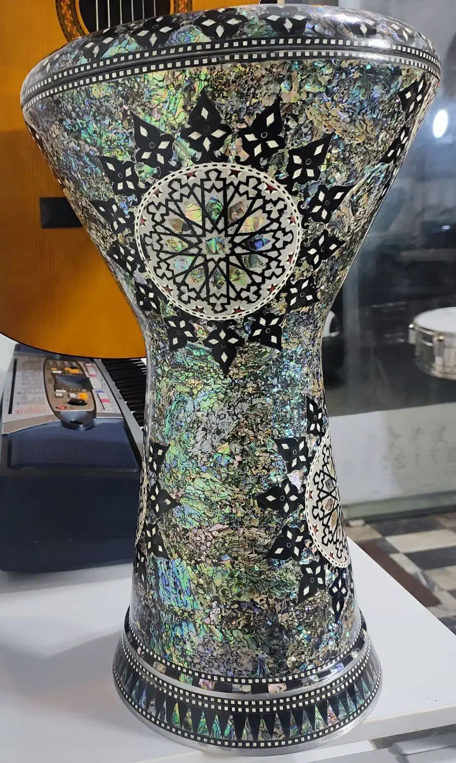 تمپو داربوکا باس جوهرالفن دو طرح رویای سبز و قرمز|درام و پرکاشن|چالوس, |دیوار