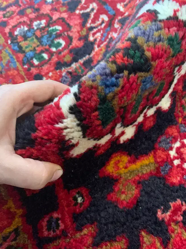 فرش دستبافت قرمز تبریز طرح هریس خوش نقشه شش متری|فرش|تهران, حکیمیه|دیوار