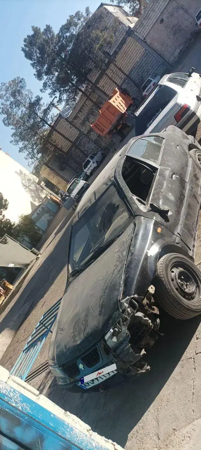 سمند81 تصادفی موتور 1402|خودرو سواری و وانت|فولادشهر, A4|دیوار