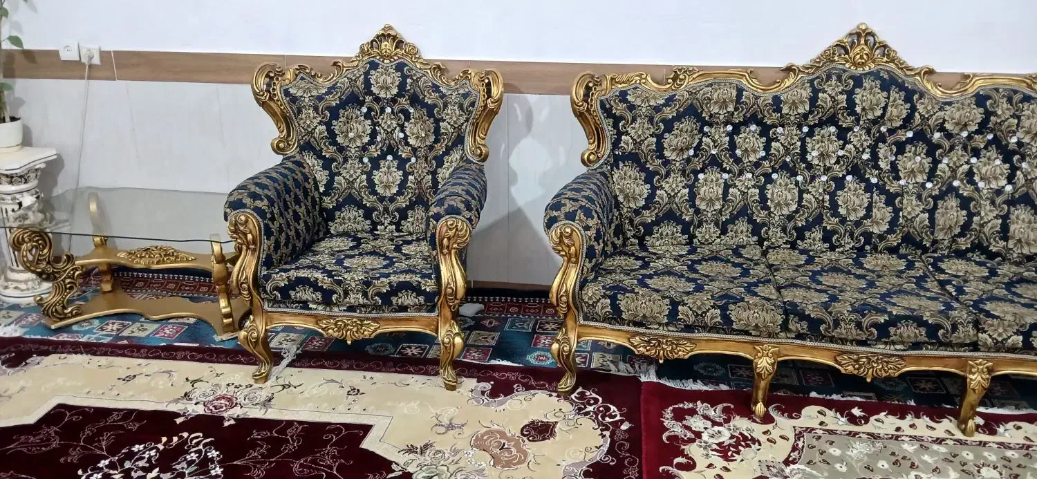 مبل9نفره|مبلمان خانگی و میز عسلی|قرچک, داوود آباد|دیوار